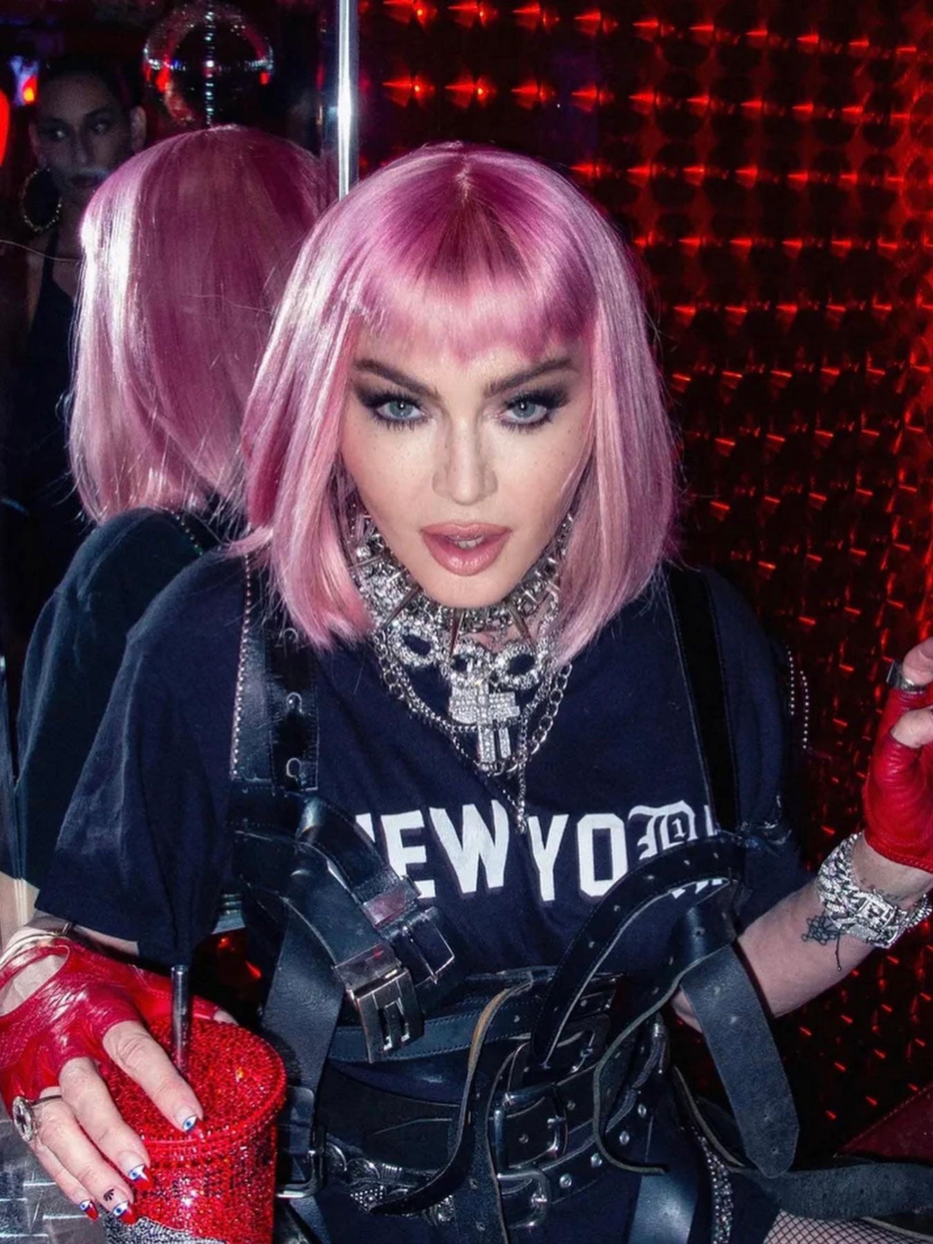 Stacked Chain Choker - Black